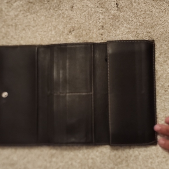 Long Wallet   GG Brown Canvas Leather Italy #1815950959 - Picture 2 of 8